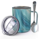 Blue Swirl Coffee Mug