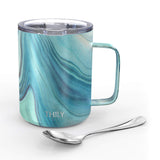 Blue Swirl Coffee Mug