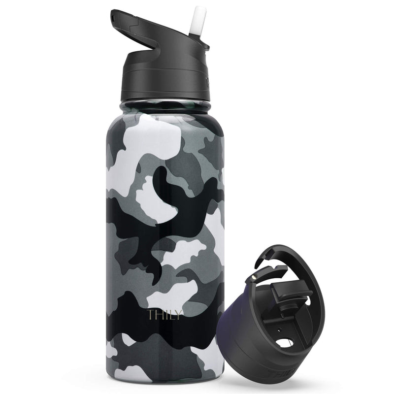 Water Bottle | 32 Oz| Lotus Flower by THILY