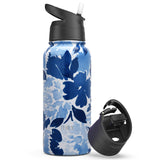 WATER BOTTLE | 32 OZ| BLUE MAPLE - THILY