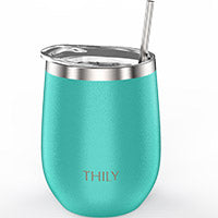 Wine Tumbler - Matte Teal - THILY