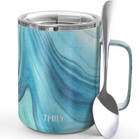 Blue Swirl Coffee Mug