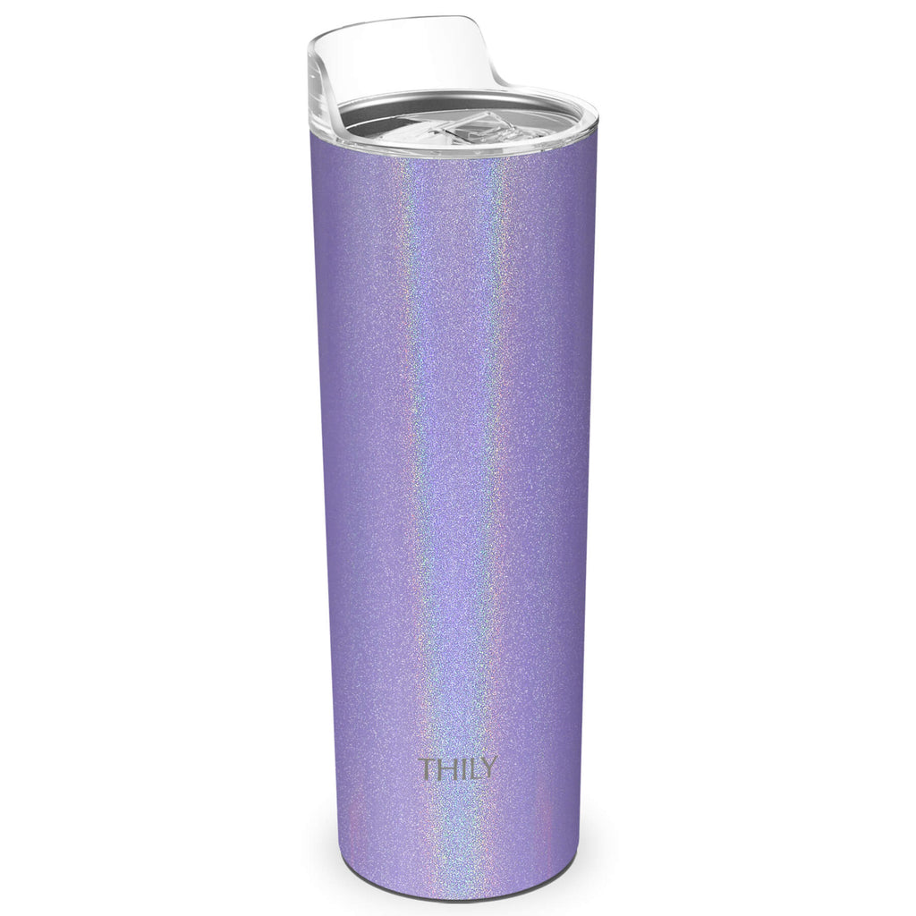 Vacuum Insulated Skinny Tumbler Cup - THILY 22 oz Triple-Insulated  Stainless Steel Tumbler with Lid and Straw, Splash-proof, Reusable,  Durable