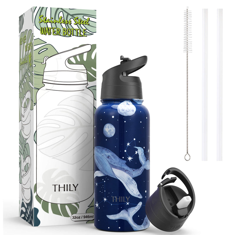 WATER BOTTLE | 32 OZ|WHALE - THILY