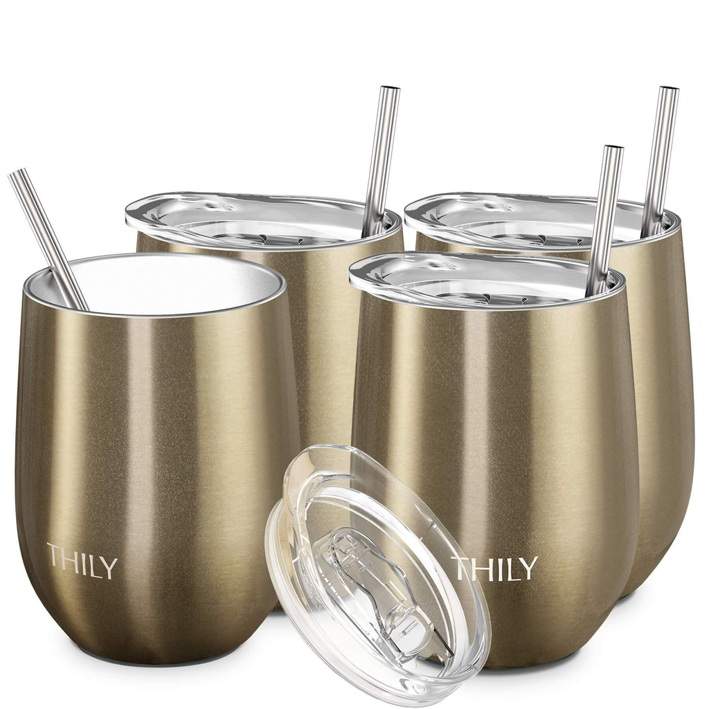 THILY Wine Tumbler - Pearl White by THILY