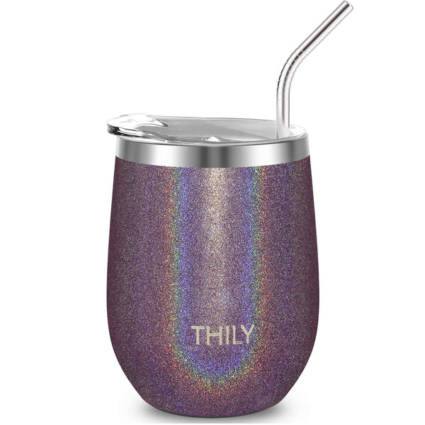 THILY_T2_wine_tumbler_straw_glitter_red_brown